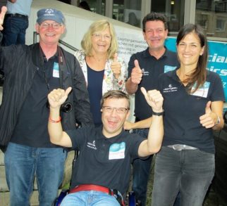 Das Inklusive Medienteam von Special Olympics Rheinland-Pfalz. (Foto: SO RLP)
